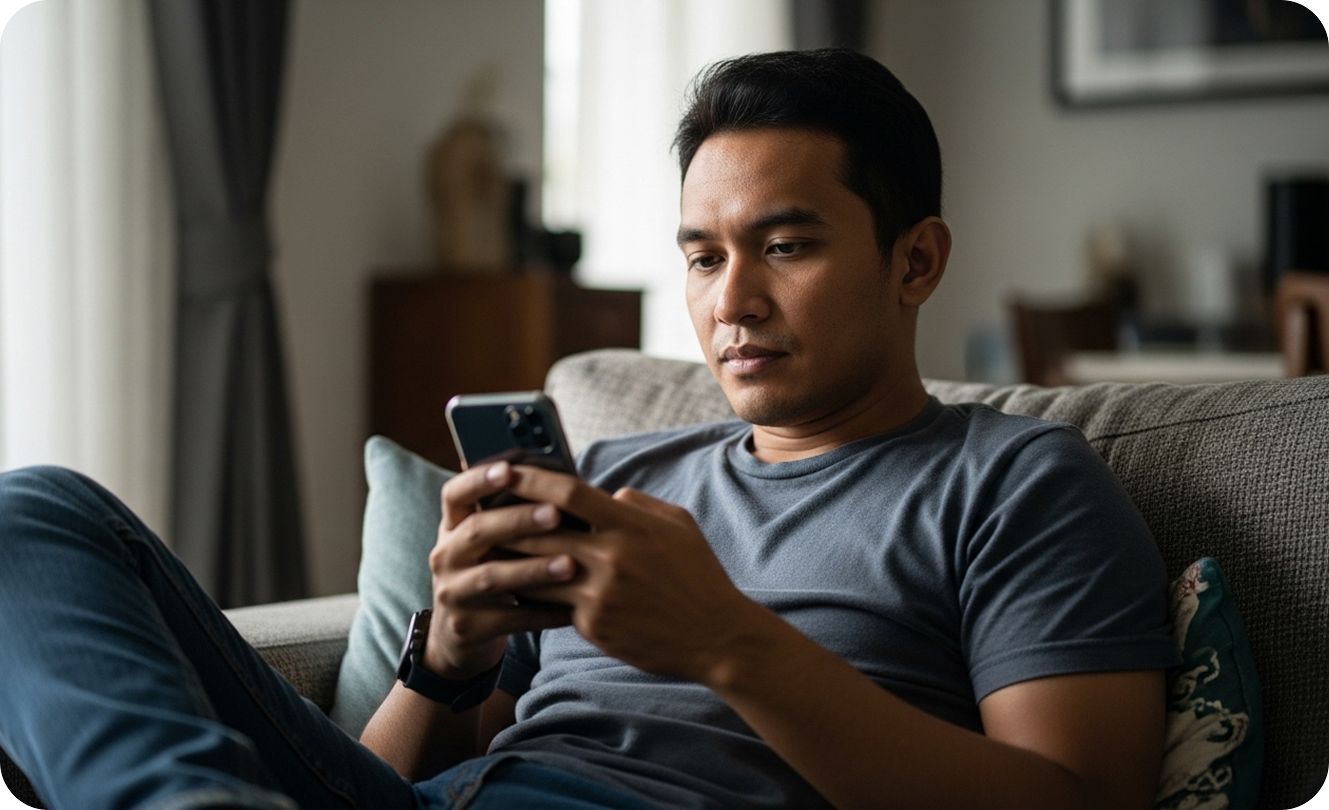 Investor using KundaBox on phone